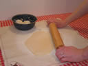 Roll out dough to desired thickness