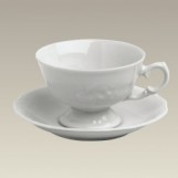 <b>Exquisite Matching Frederyka Porcelain Tea Cup and Saucer</b>